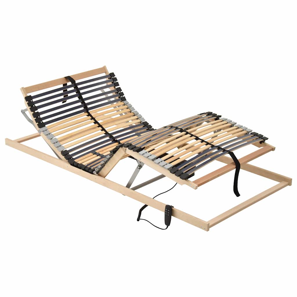Vidaxl lattenbodem met 42 latten 7 zones elektrisch 70x200 cm