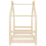 Vidaxl kinderbedframe massief grenenhout 70x140 cm