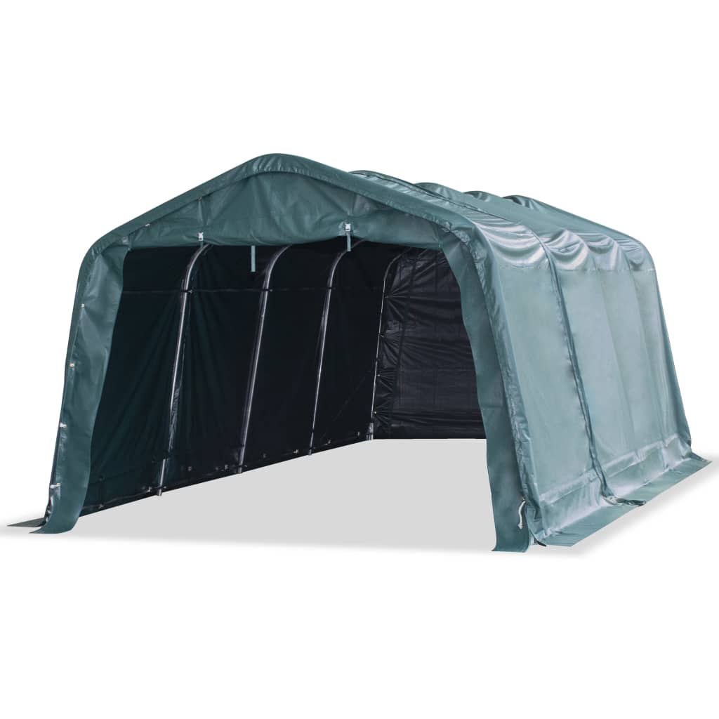 Vidaxl Veetent removable 550 g m² 3.3x6.4 m PVC Dark green