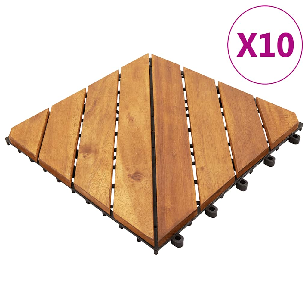 Vidaxl Terrace Tiles 10 pcs 30x30 cm