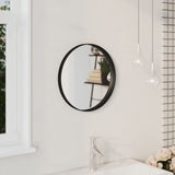 Vidaxl Wall Mirror 40 cm sort