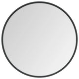 Miroir mural vidaxl 60 cm noir