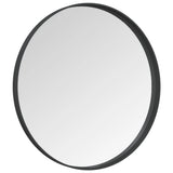 Miroir mural vidaxl 60 cm noir