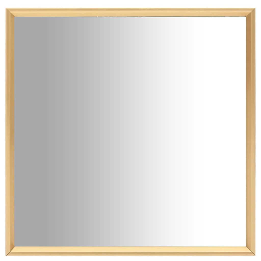 Vidaxl Mirror 40x40 cm Goldfarbe