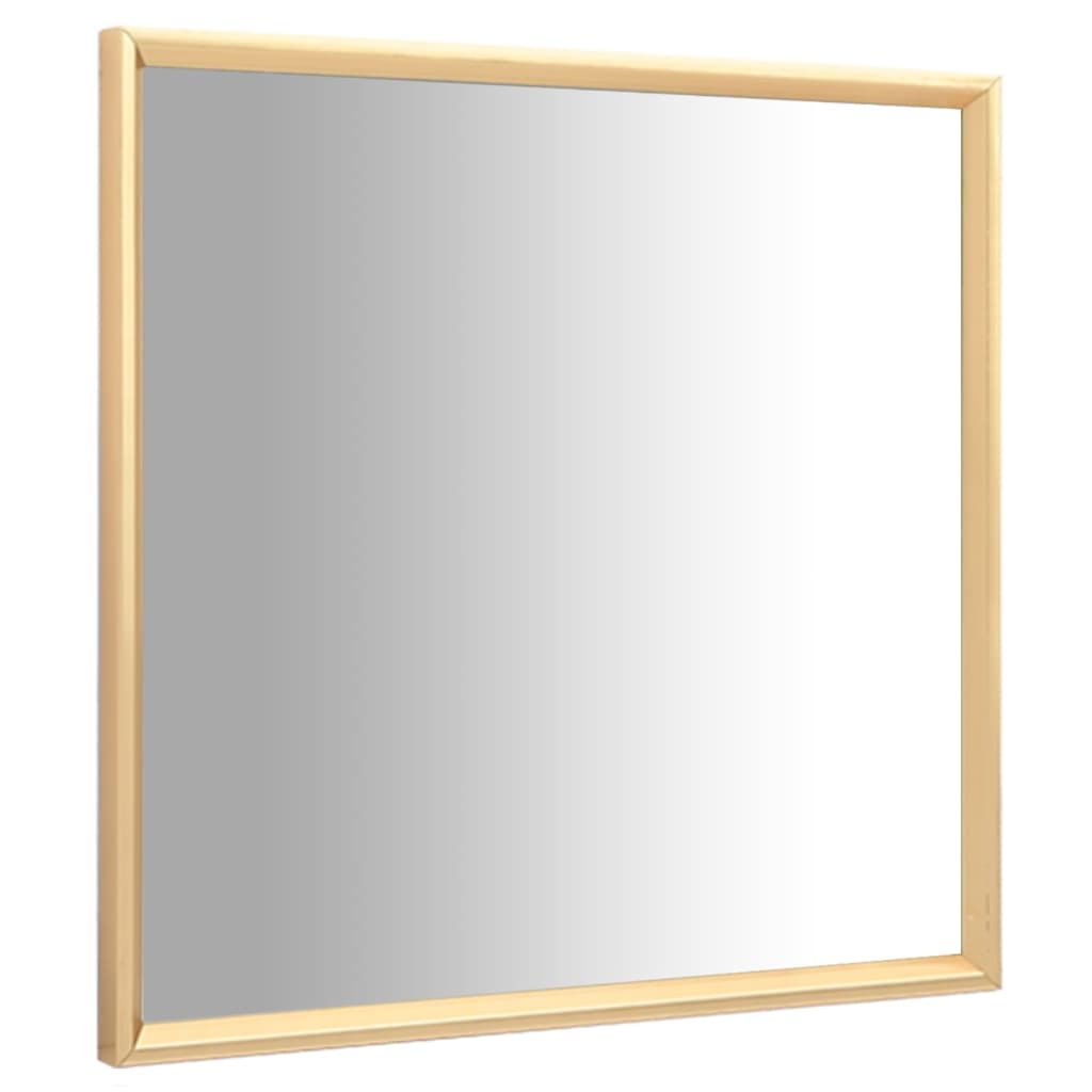 Vidaxl Mirror 40x40 cm złota