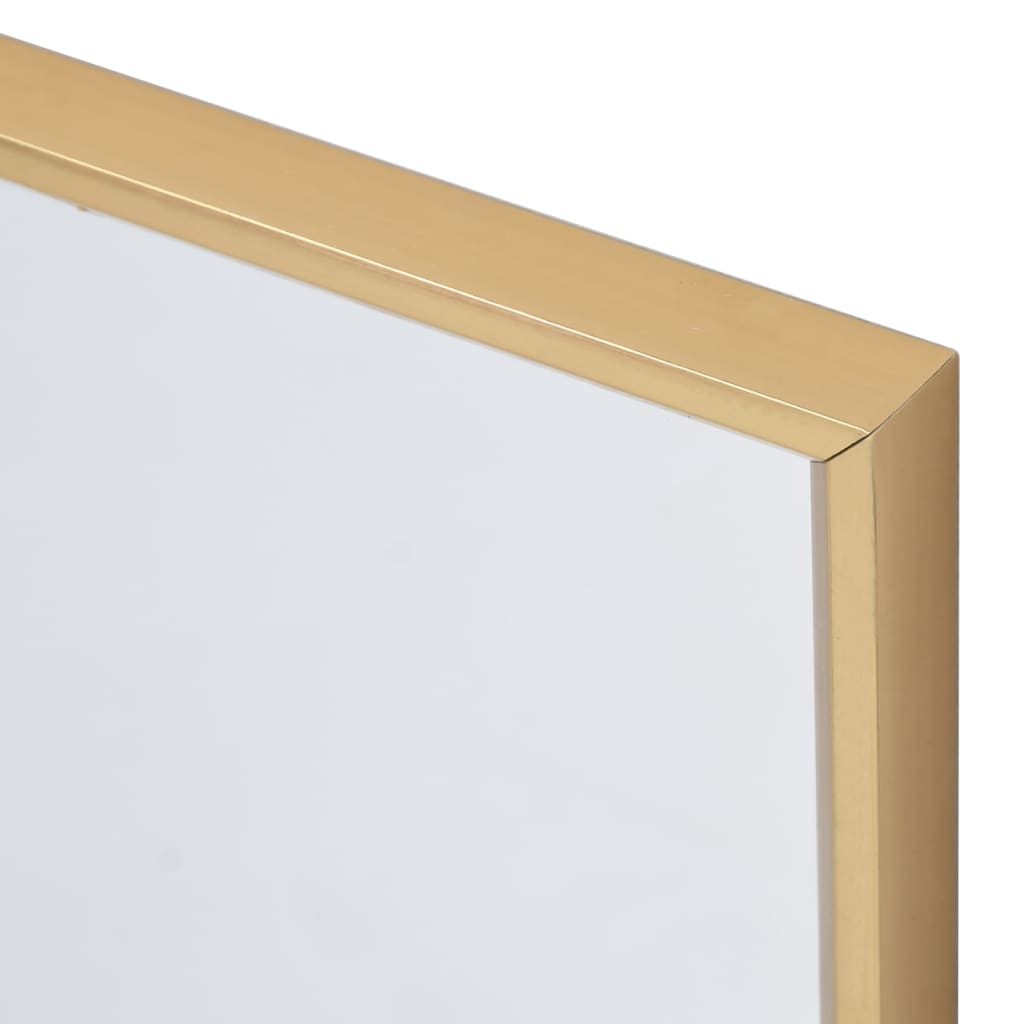 Vidaxl mirror 50x50 cm gold colored