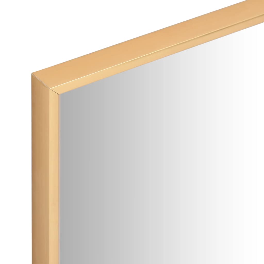 VidaXL miroir 60x40 cm doré