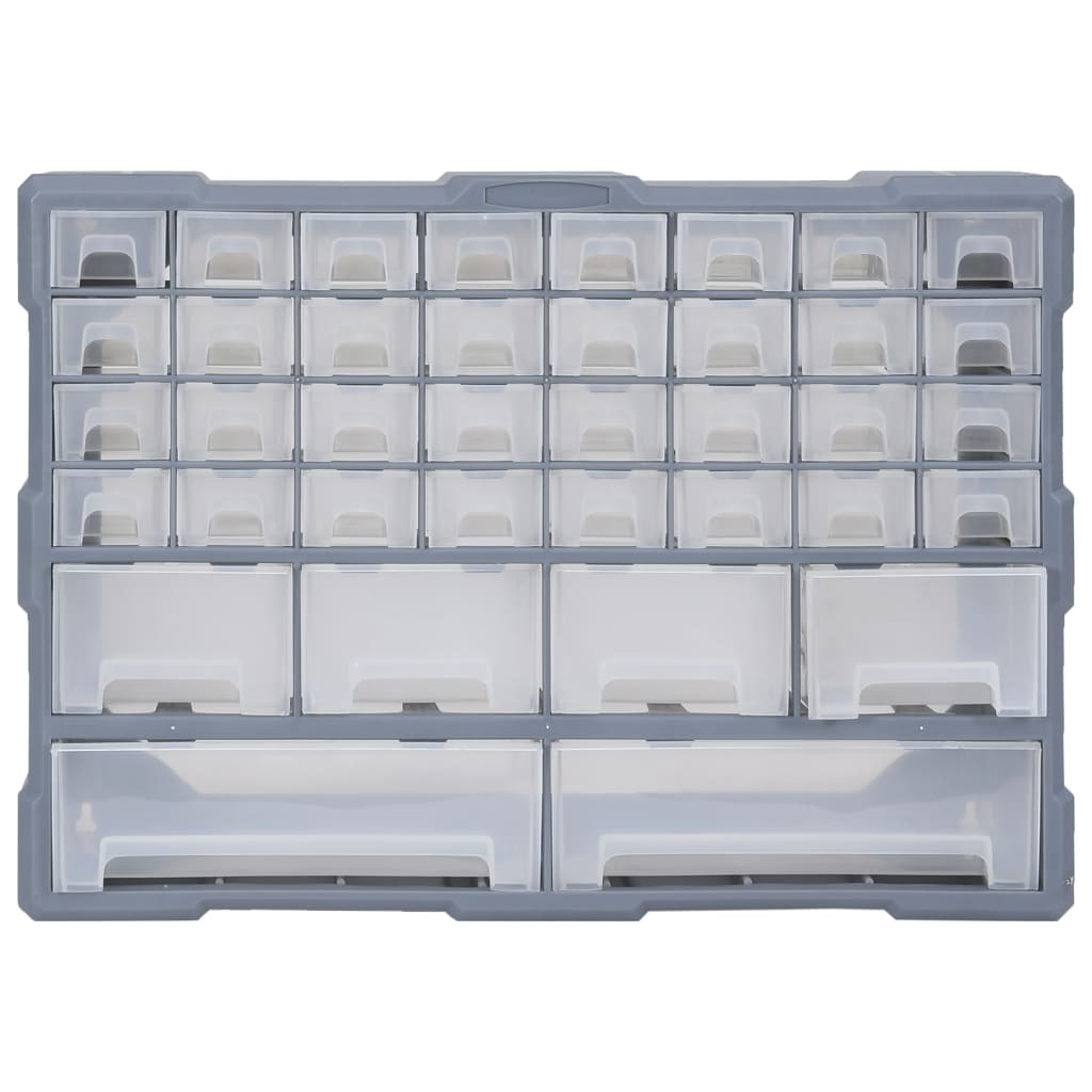 Organizador de Vidaxl con 38 cajones 52x16x37.5 cm