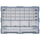 Vidaxl Organizer with 38 drawers 52x16x37.5 cm