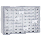 Vidaxl Organizer with 64 drawers 52x16x37.5 cm