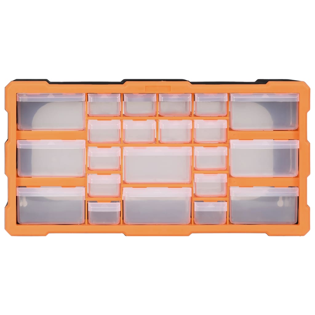 Organizador de Vidaxl con 22 cajones 49x16x25.5 cm