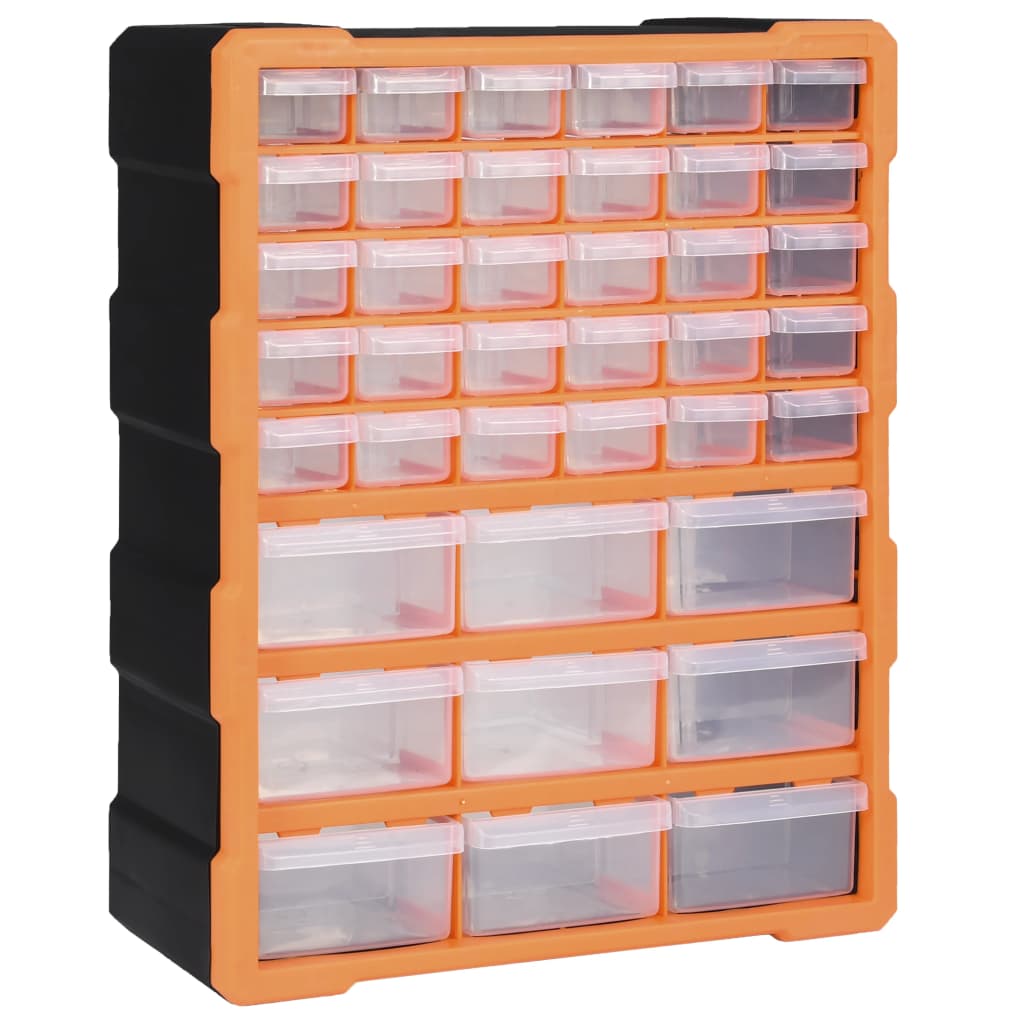 Vidaxl organiser met 39 lades 38x16x47 cm