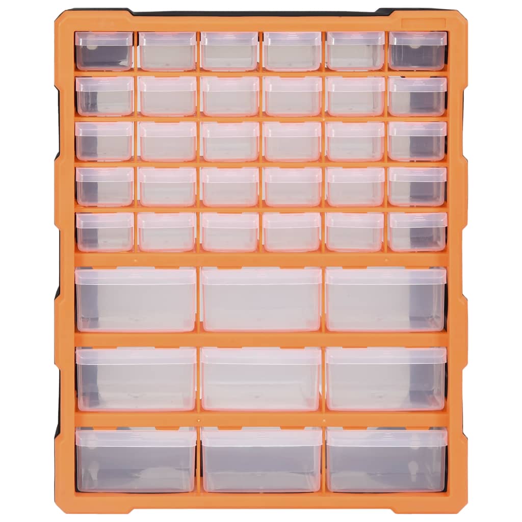 Vidaxl Organizer with 39 drawers 38x16x47 cm