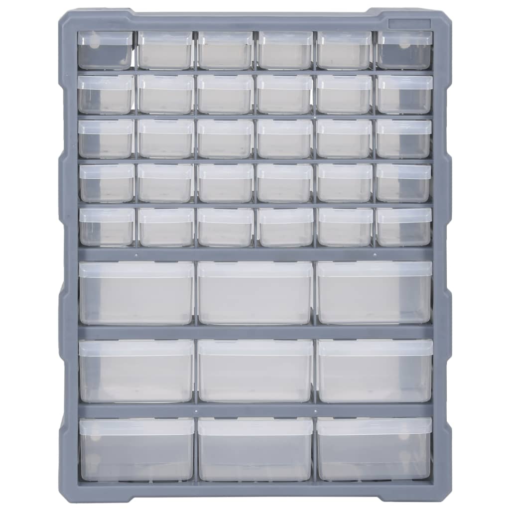 Organizador de Vidaxl con 39 cajones 38x16x47 cm