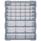 Organizador de Vidaxl con 39 cajones 38x16x47 cm