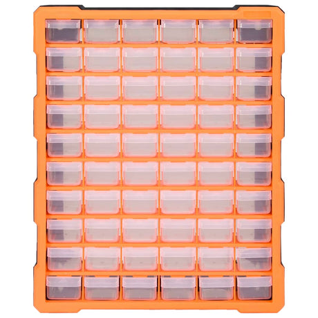 Organisateur de Vidaxl avec 60 tiroirs 38x16x47,5 cm