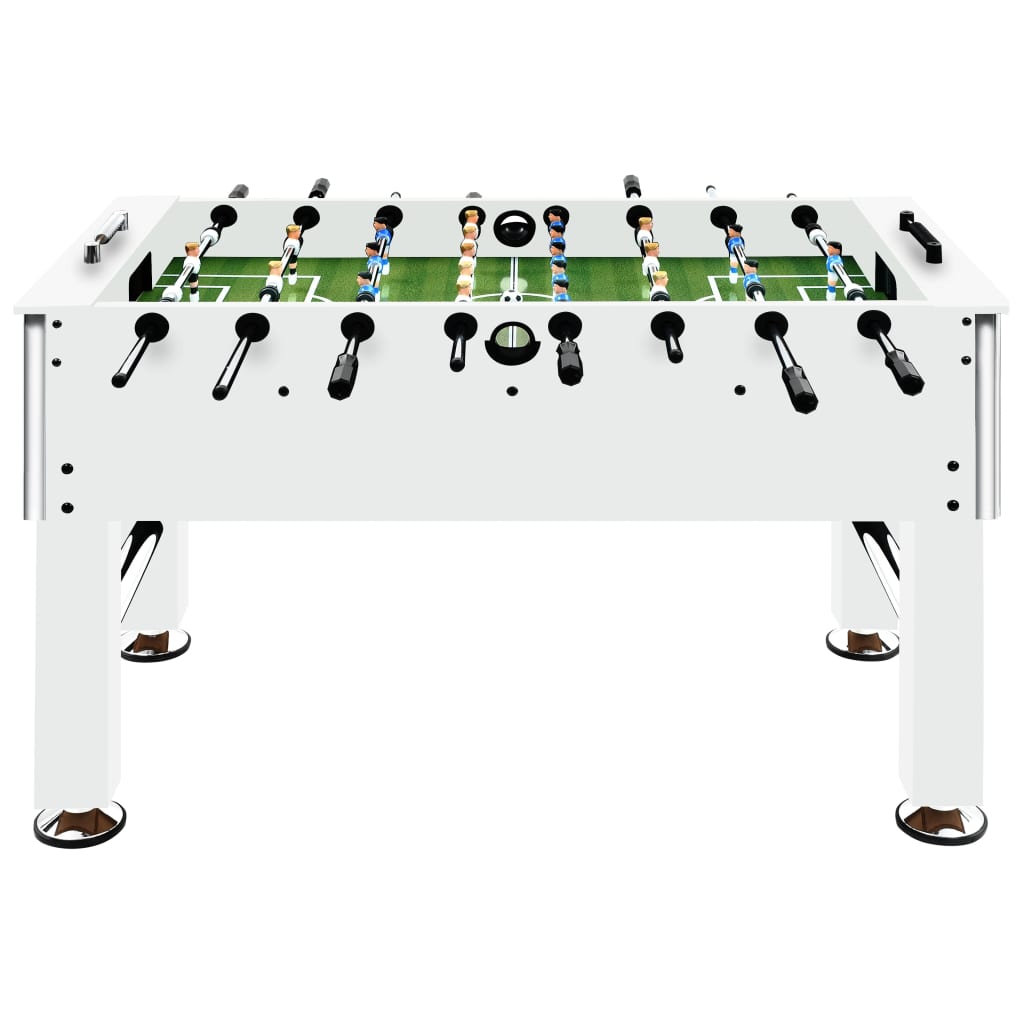 Vidaxl Fotball Tabell 60 kg 140x74,5x87,5 cm stålhvit