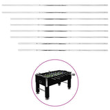 Barres Vidaxl pour le tableau de football 8 st 15,9 mm