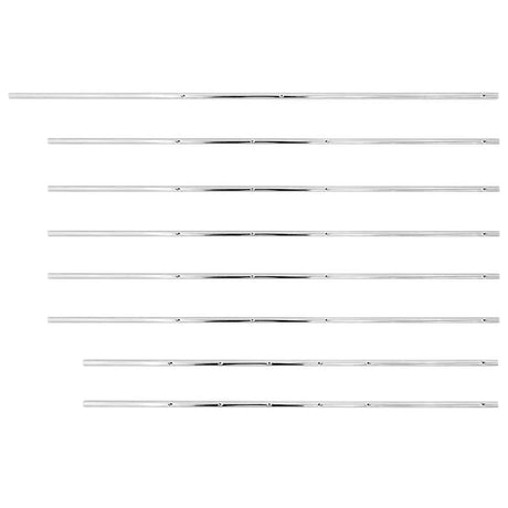 Barres Vidaxl pour le tableau de football 8 st 15,9 mm