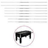 Barres Vidaxl pour le tableau de football 8 st 15,9 mm