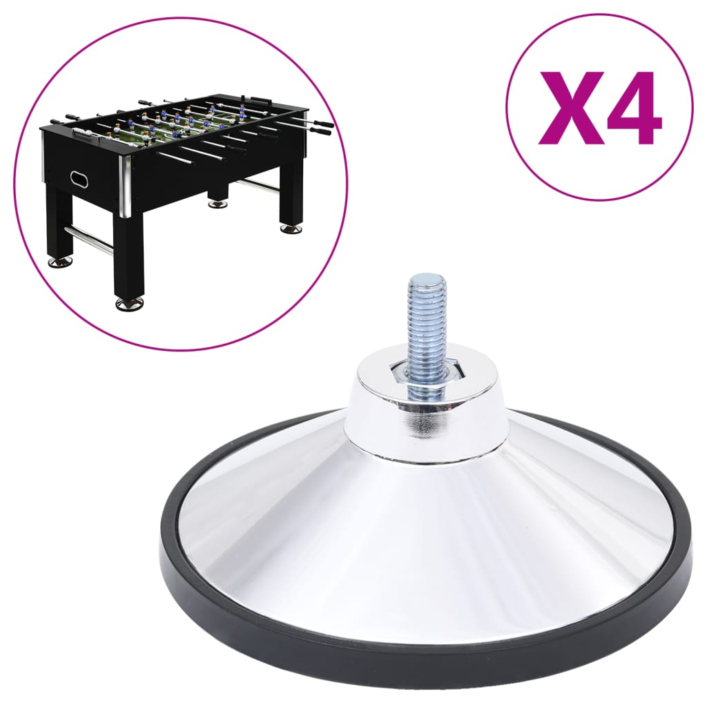 Vidaxl Football Table Jammes 4 St Chrome M10