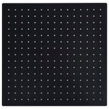 Vidaxl Reen Dusche Kapp Quadrat 40x4x cm Edelstol Black