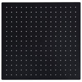 Vidaxl Rain Shower Head Square 40x40 cm en acier inoxydable noir