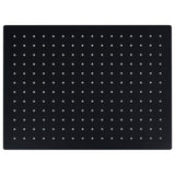 Vidaxl Reen Dusche Kapp rechteckeg 40x30 cm Edelstol Black