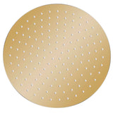 VidaXL Rain shower head Round 30 cm Stainless steel gold colored