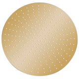 Vidaxl Rain Shower Head Round 50 cm en acier inoxydable or couleur or