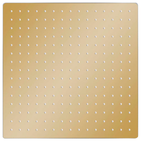 Vidaxl Rain Shower Head Square 40x40 cm en acier inoxydable or de couleur