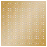 Vidaxl Rain Shower Head Square 50x50 cm en acier inoxydable or de couleur