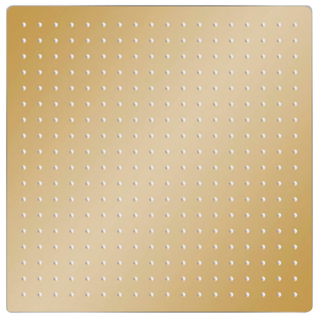 Vidaxl Rain Shower Head Square 50x50 cm en acier inoxydable or de couleur