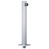 Vidaxl Shower Bras carré 30 cm en acier inoxydable 201 couleur argentée