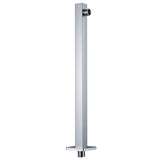 Vidaxl Shower Bras carré 40 cm en acier inoxydable 201 couleur argentée