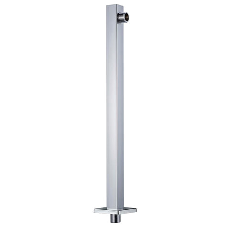 Vidaxl Shower Bras carré 40 cm en acier inoxydable 201 couleur argentée