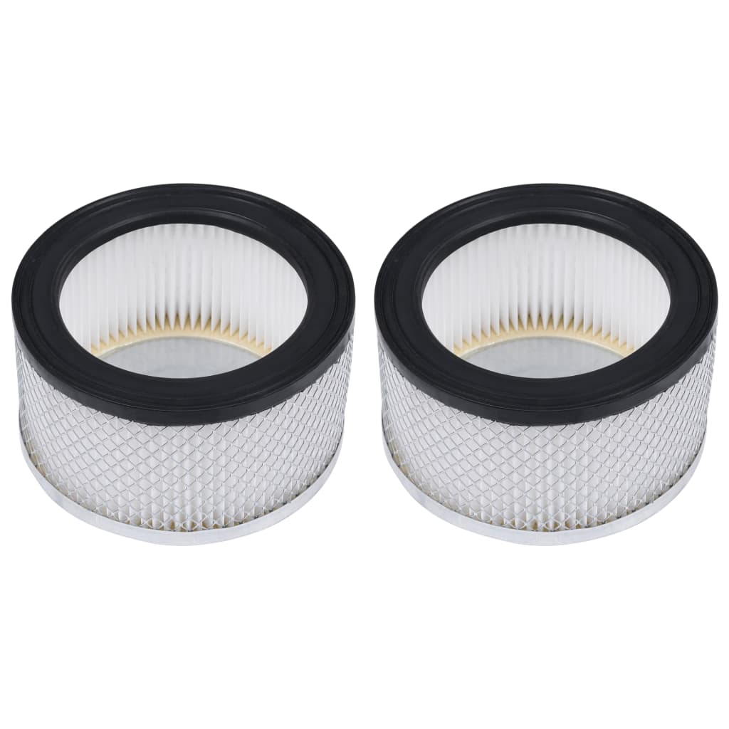 Vidaxl filtres hepa 2 pcs pour aspirateurs à cendres lavables