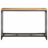 Vidaxl wandtafel 110x35x75 cm massief acaciahout