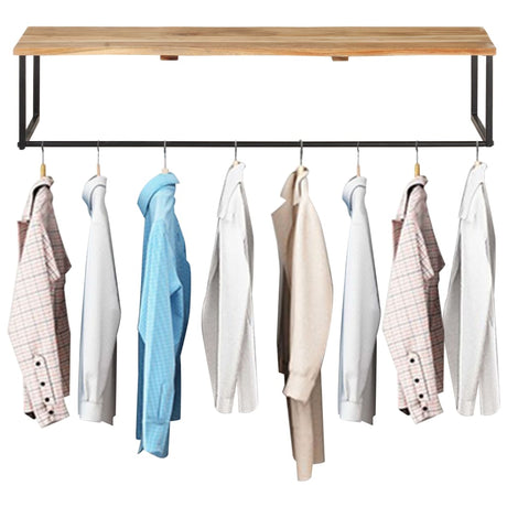 Rack de couche Vidaxl avec étagère 100x35x22 cm en bois d'acacia solide