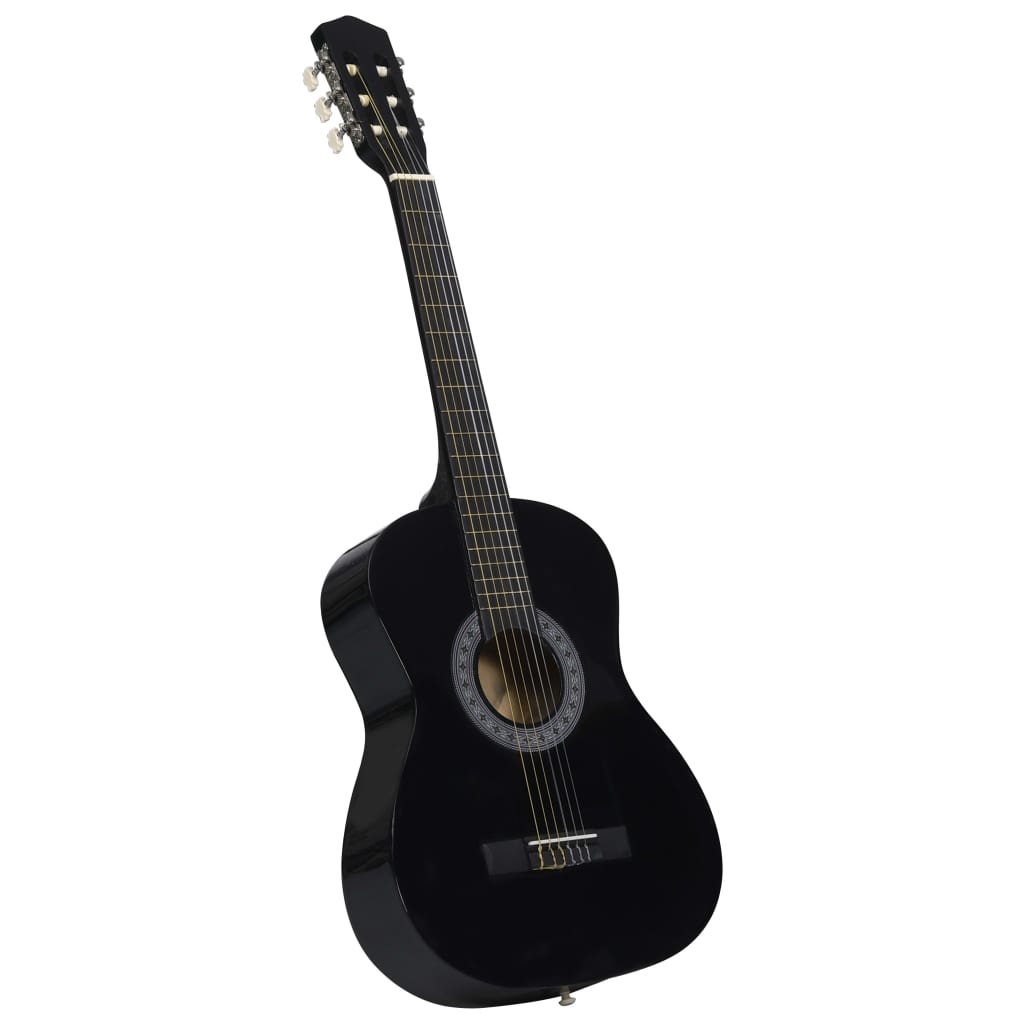 Vidaxl Guitar Classic Prospitore con Tas 3 4 36 Nero