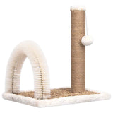 VidaXL cat scratching post with brush arch and scratching post