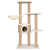 Vidaxl Cat Furniture with Grakeding mette un alghe di 126 cm