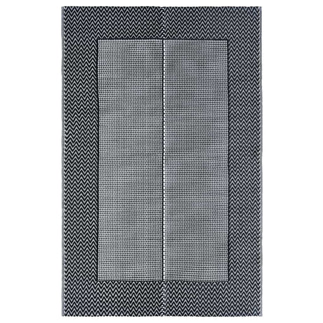 Vidaxl extérieur tapis Arakil 120x180 cm pp gris