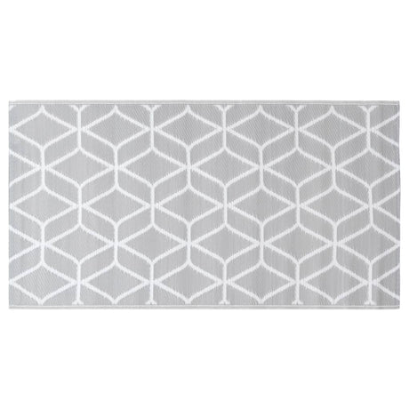 Vidaxl extérieur tapis Arakil 120x180 cm pp gris