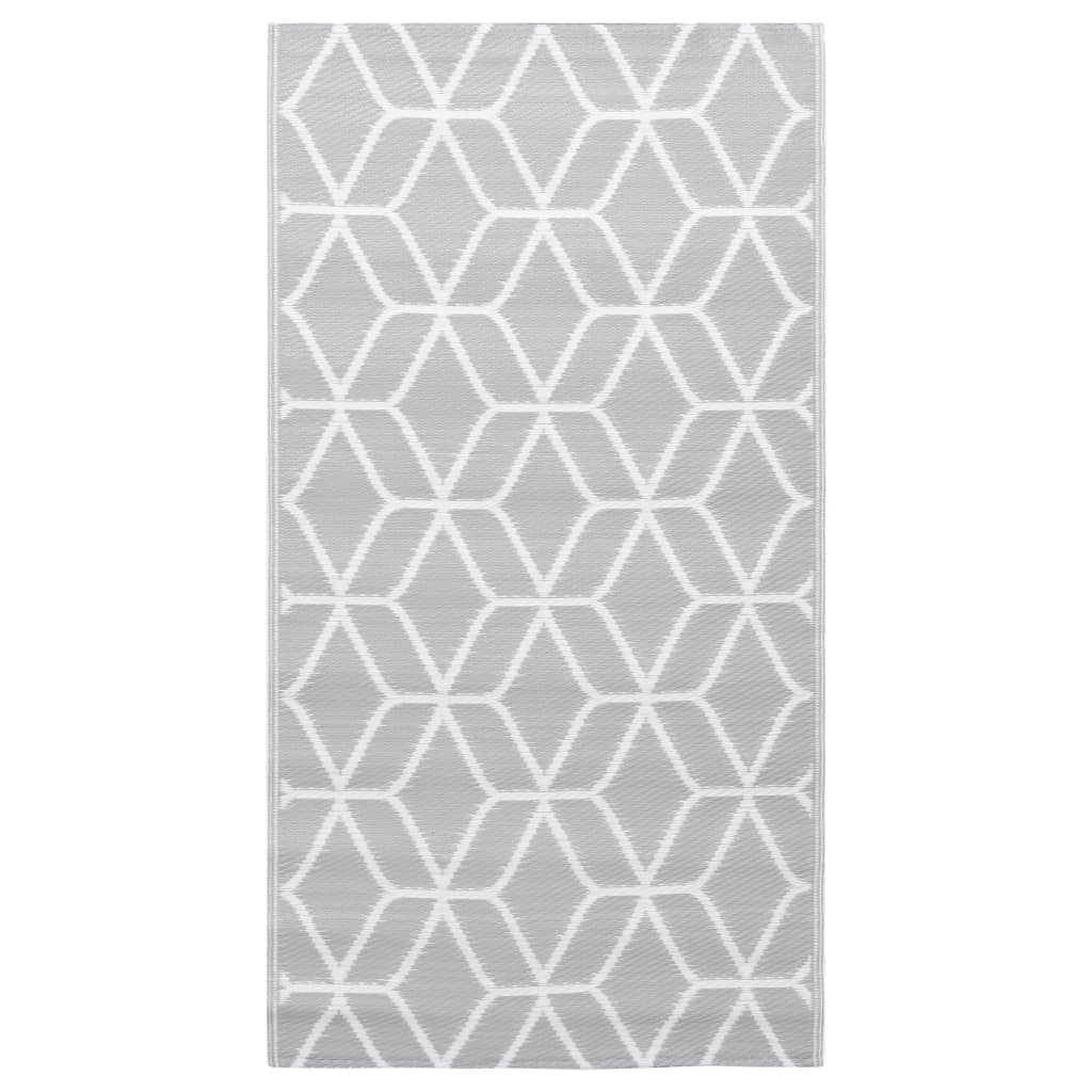 Vidaxl extérieur tapis arakil 160x230 cm pp gris