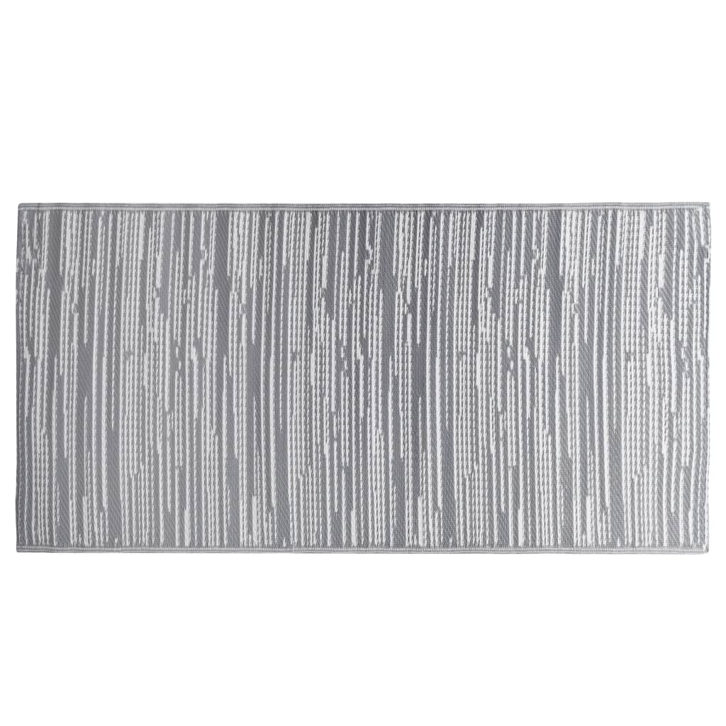 Vidaxl extérieur tapis arakil 160x230 cm pp gris