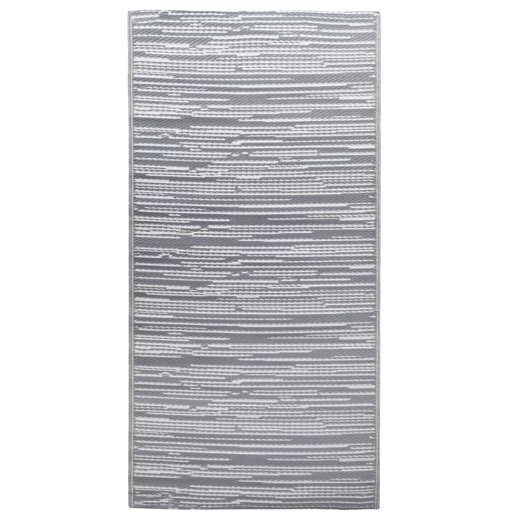 Vidaxl extérieur tapis arakil 190x290 cm pp gris