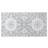 Vidaxl extérieur tapis Arakil 80x150 cm pp gris clair