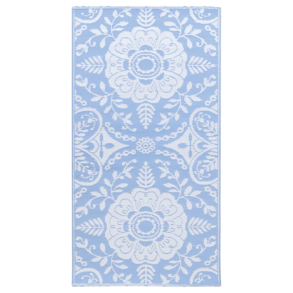 Vidaxl utenfor teppet Arakil 80x150 cm pp Baby Blue