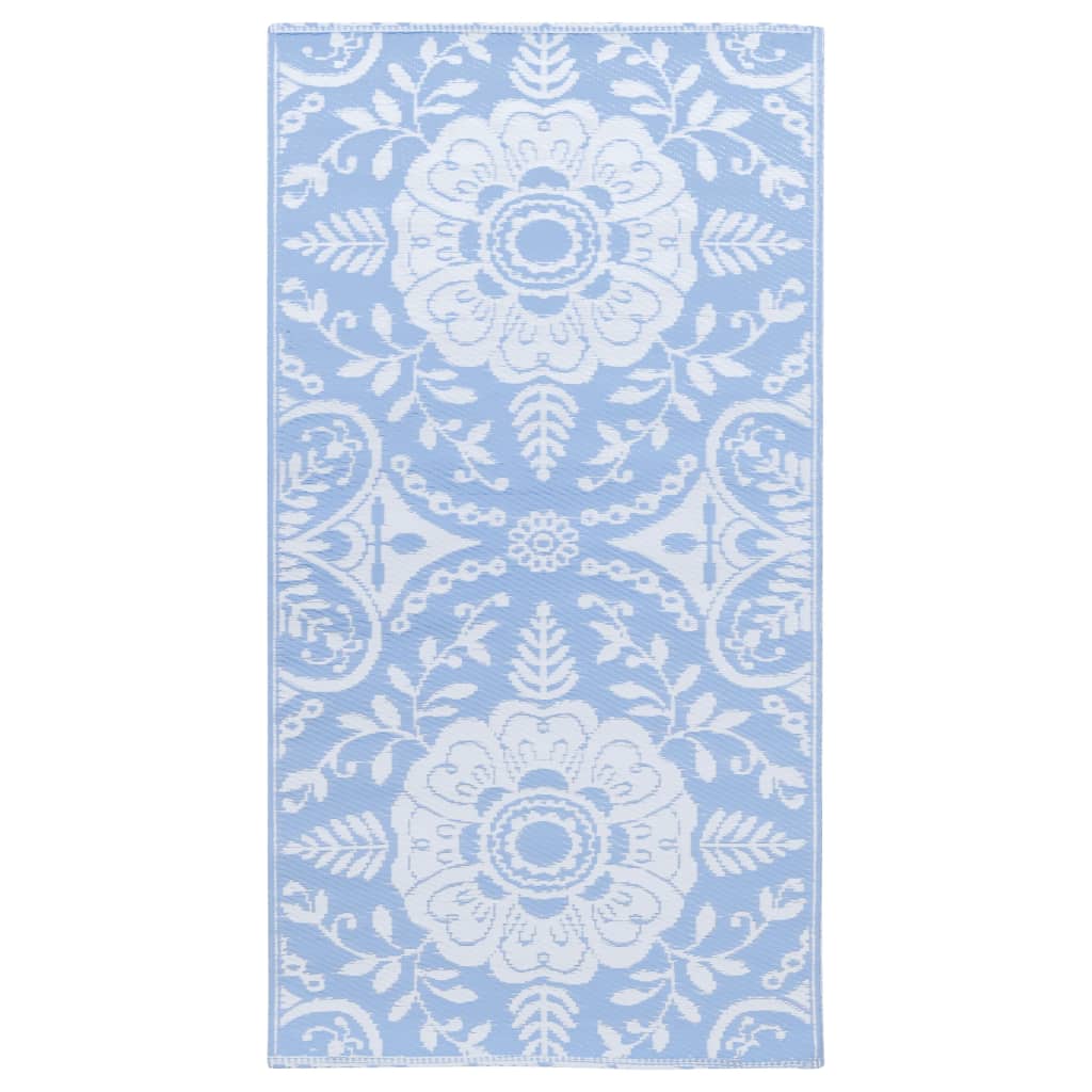 Vidaxl extérieur tapis arakil 80x150 cm pp bébé bleu